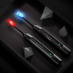Dual led light sonic toothbrush