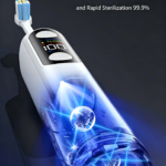 2 IN 1 water flosser with electric toothbrush