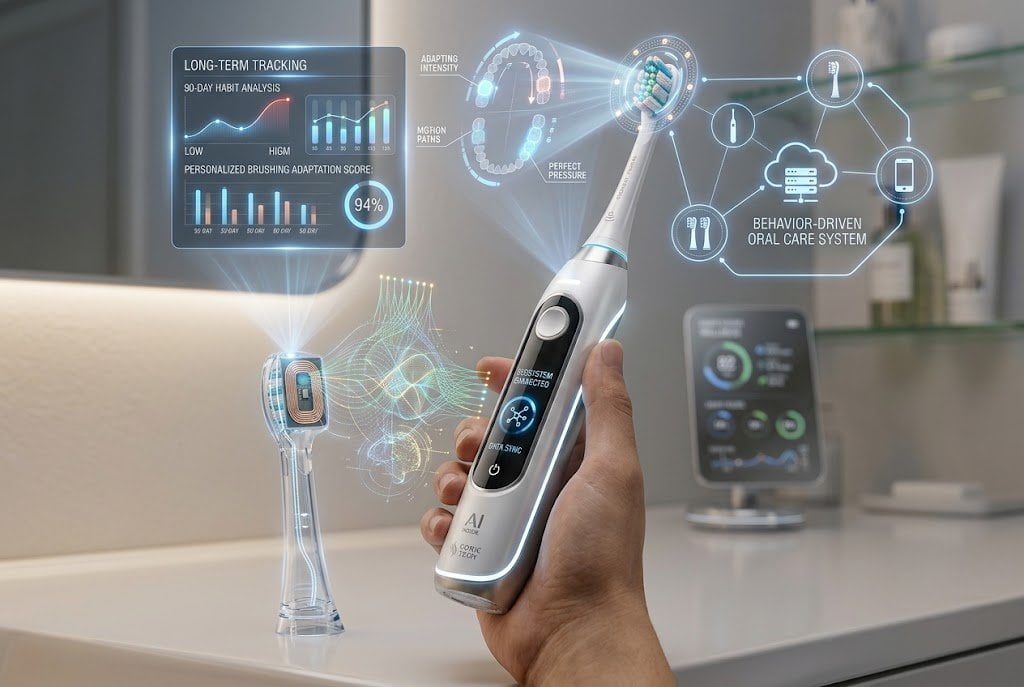 Connected oral care ecosystem with smart toothbrush smart toothbrush ecosystem connectivity personalization
