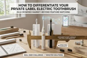 How to Differentiate Your Private Label Electric Toothbrush in a Crowded Market?