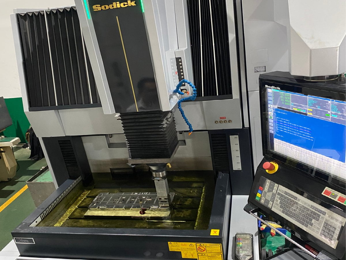 Sodick EDM precision electrical discharge machining
