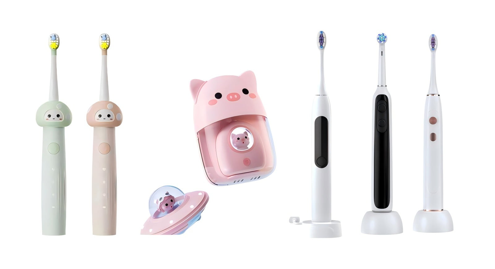 Electric toothbrush product range